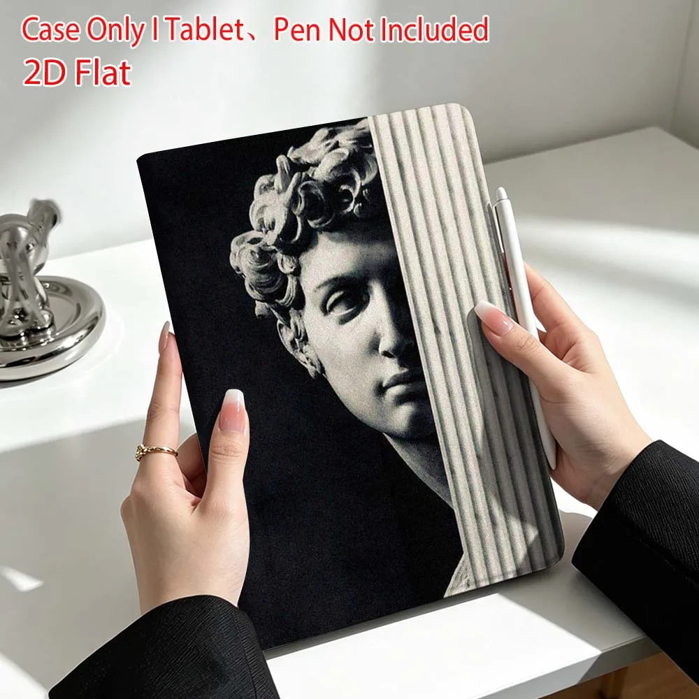 Cute David Design Art For Lenovo Xiaoxin Pad Pro Tab P12 P11 11 13 11.2 inch K11 Plus Pen Tray Tablet Case Soft
