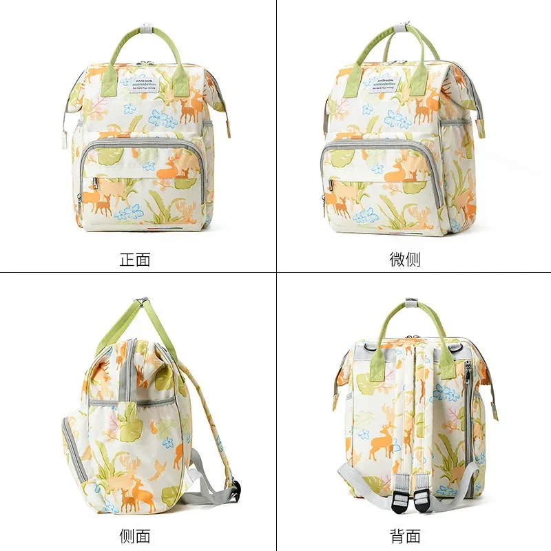 الأم الحوامل حقيبة سعة كبيرة حفاضات الطفل حزمة حقيبة السفر أمي الرضاعة الطبيعية عربة أكياس حفاضات الطفل حقيبة الظهر #3