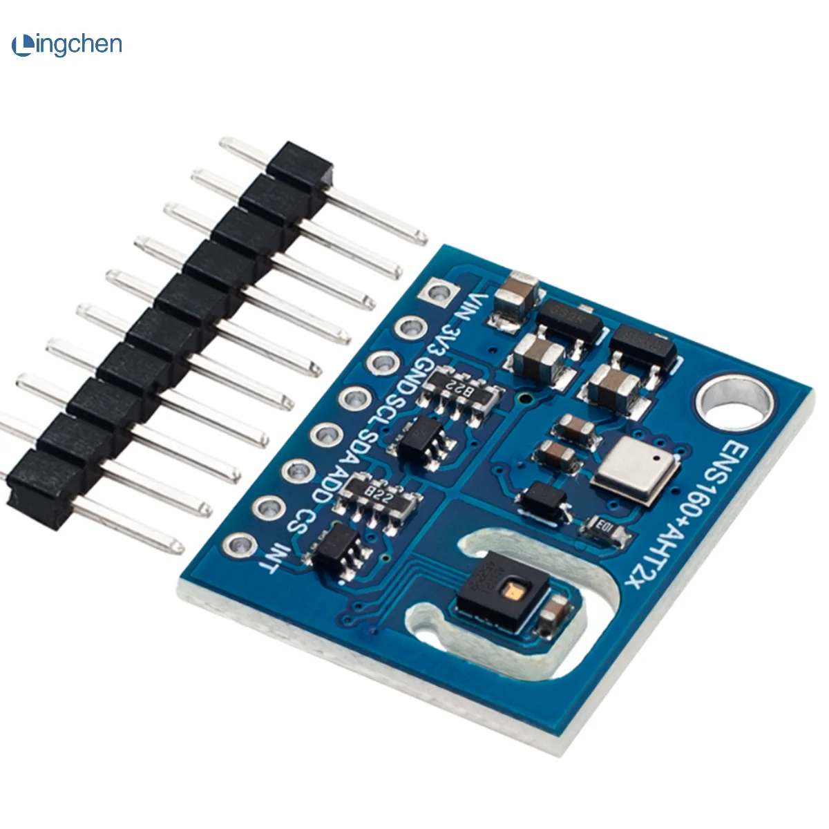 ENS160 AHT21 anidride carbonica CO2 eCO2 TVOC sensore di qualità dell\'aria e temperatura e umidità sostituire CCS811 per Arduino