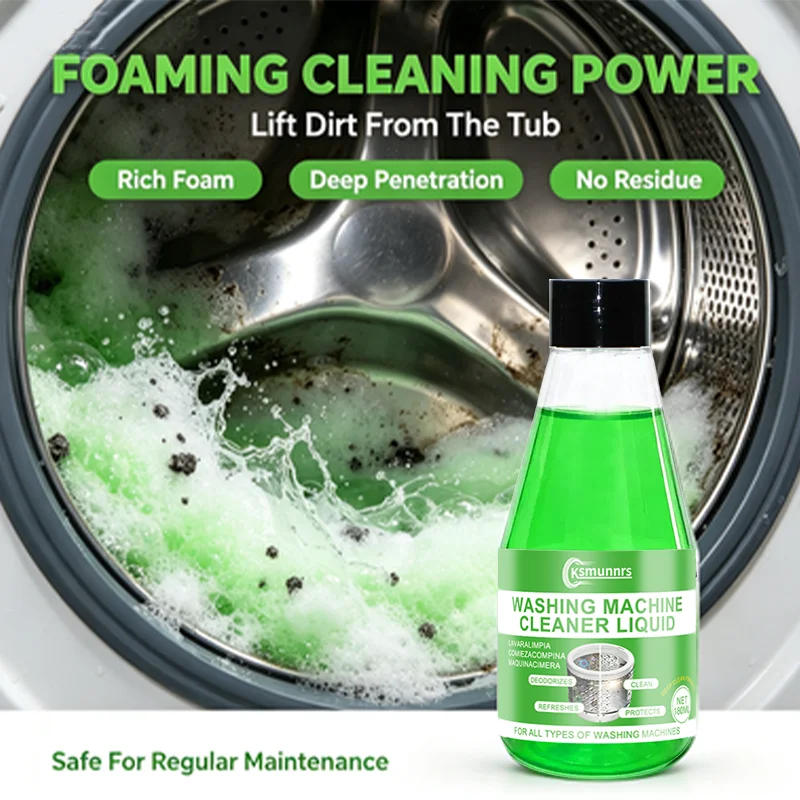 Powerful washing machine detergent, feels brand new, safer and more hygienic to use.
