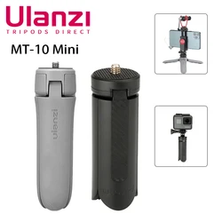 Ulanzi-trípode Super Mini para teléfono móvil, accesorio estabilizador de cardán para DJI OSMO 2 3 4 GoPro, 4 pulgadas, 1/4 pulgadas, ligero, MT-10