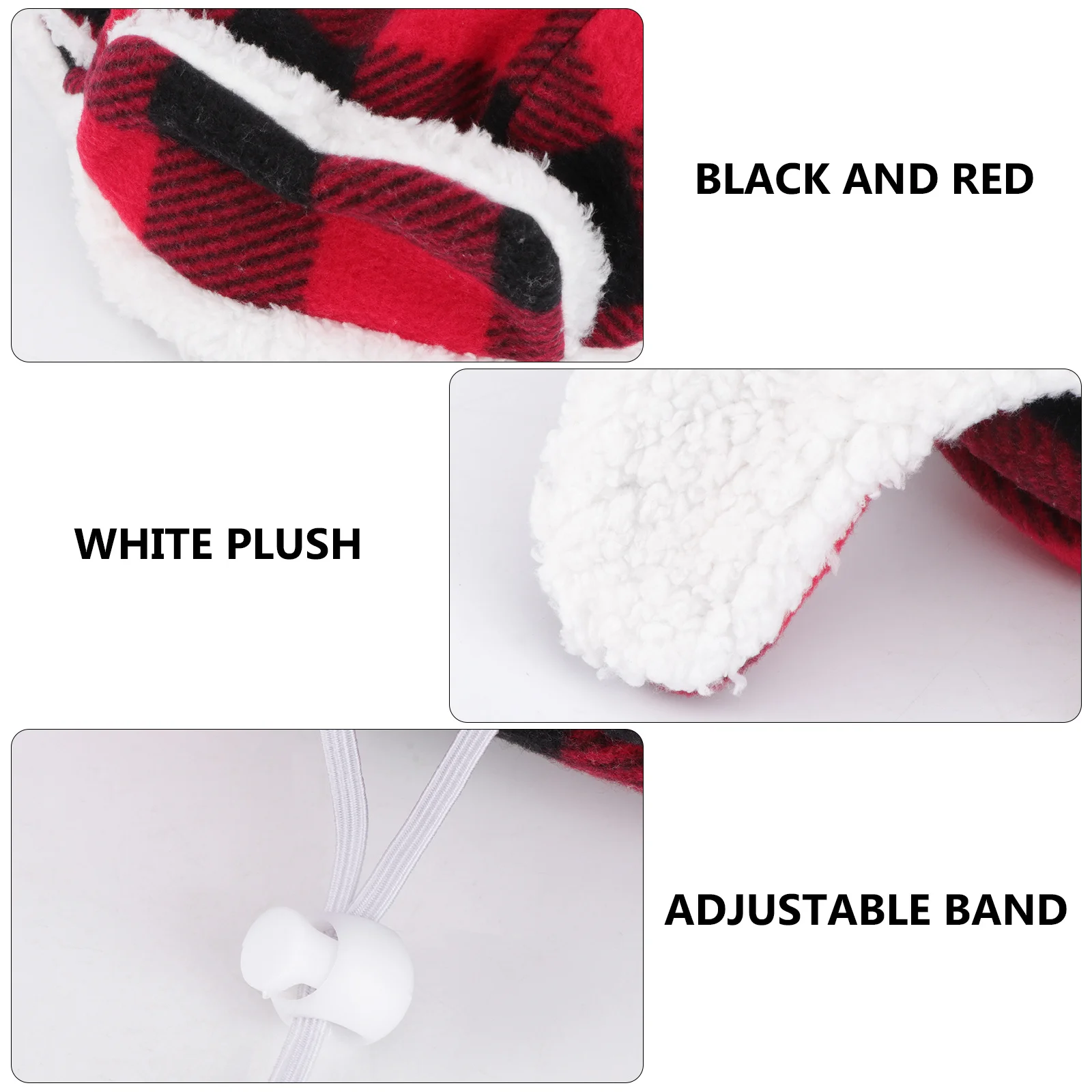 

1Pcs Pet Beret Winter Warm Hat Adjustable Large Breed Dog Hat Outdoor Cute Cap Pet Beret Winter Costume Cap Warm