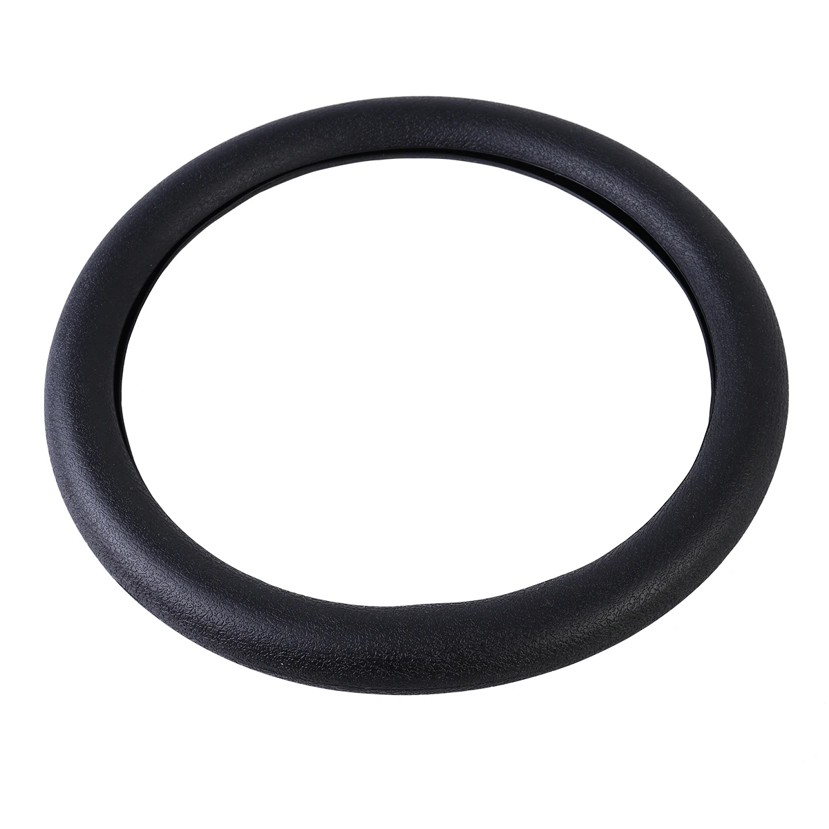 

Steering Wheel Cover 32Cm Black Elastic Silicone Protector For Car Wheel Anti Slip All Seasons Accessories