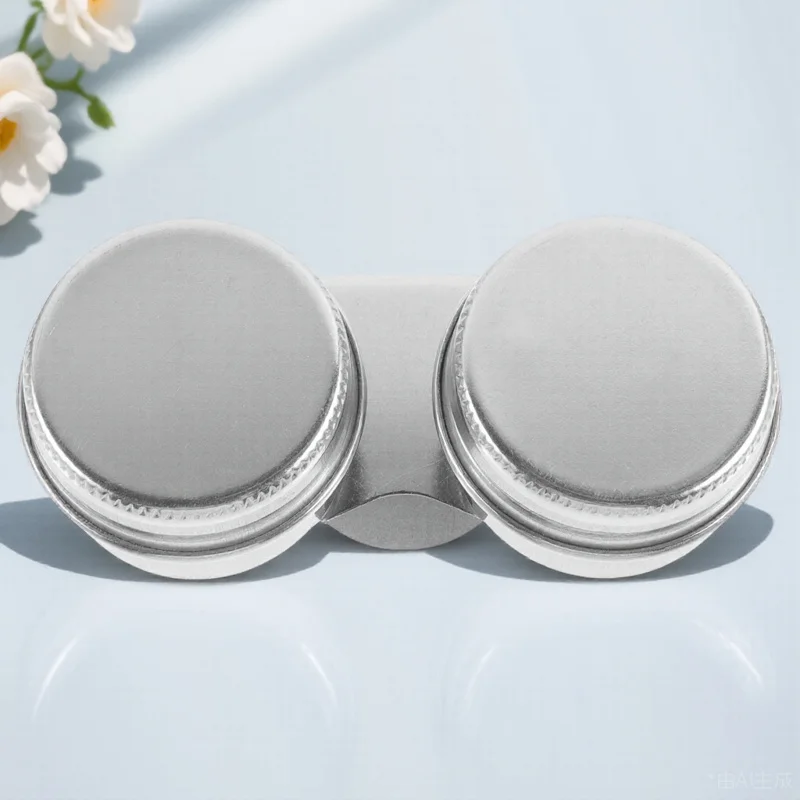 

Double Oil Painting Palette Cup Stainless Steel Portable Lid Container Brush Pen Cleaner for Painting Outdoors Indoors Drawing