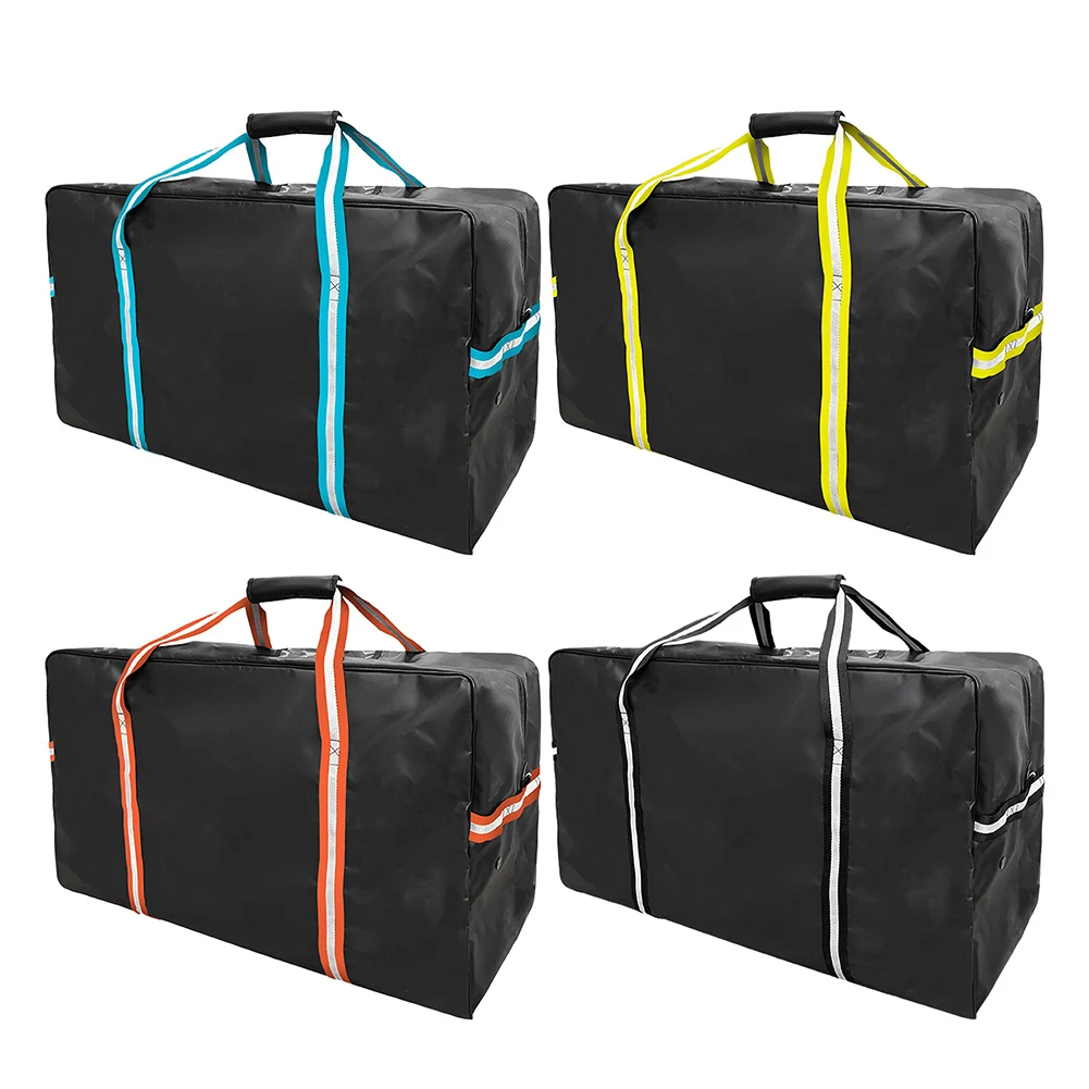 

Waterproof PVC Heavy Duty Ice Hockey Equipment Bag Large Size 78 by 41 by 36 cm with Internal Pocket for Gear Storage
