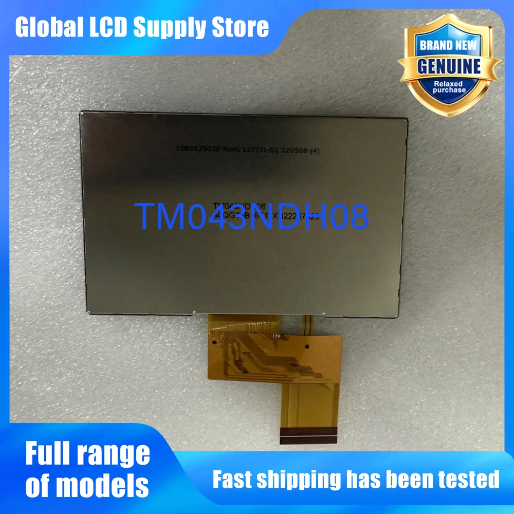 TM043NDH08 New Original A-Grade 4.3 inch 480x272 LCD Display Screen for Industrial Equipment TM043NDH08-40