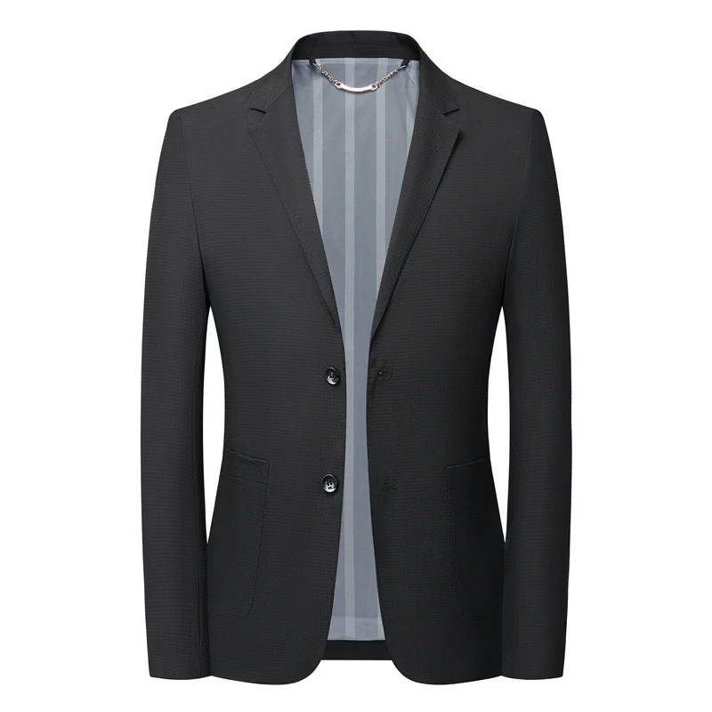 

Casual Jacket Spring Autumn Loose Suit Mens Korean Style Blazers Solid Color Casual Suit Korean Slim Fit Formal Business Suit