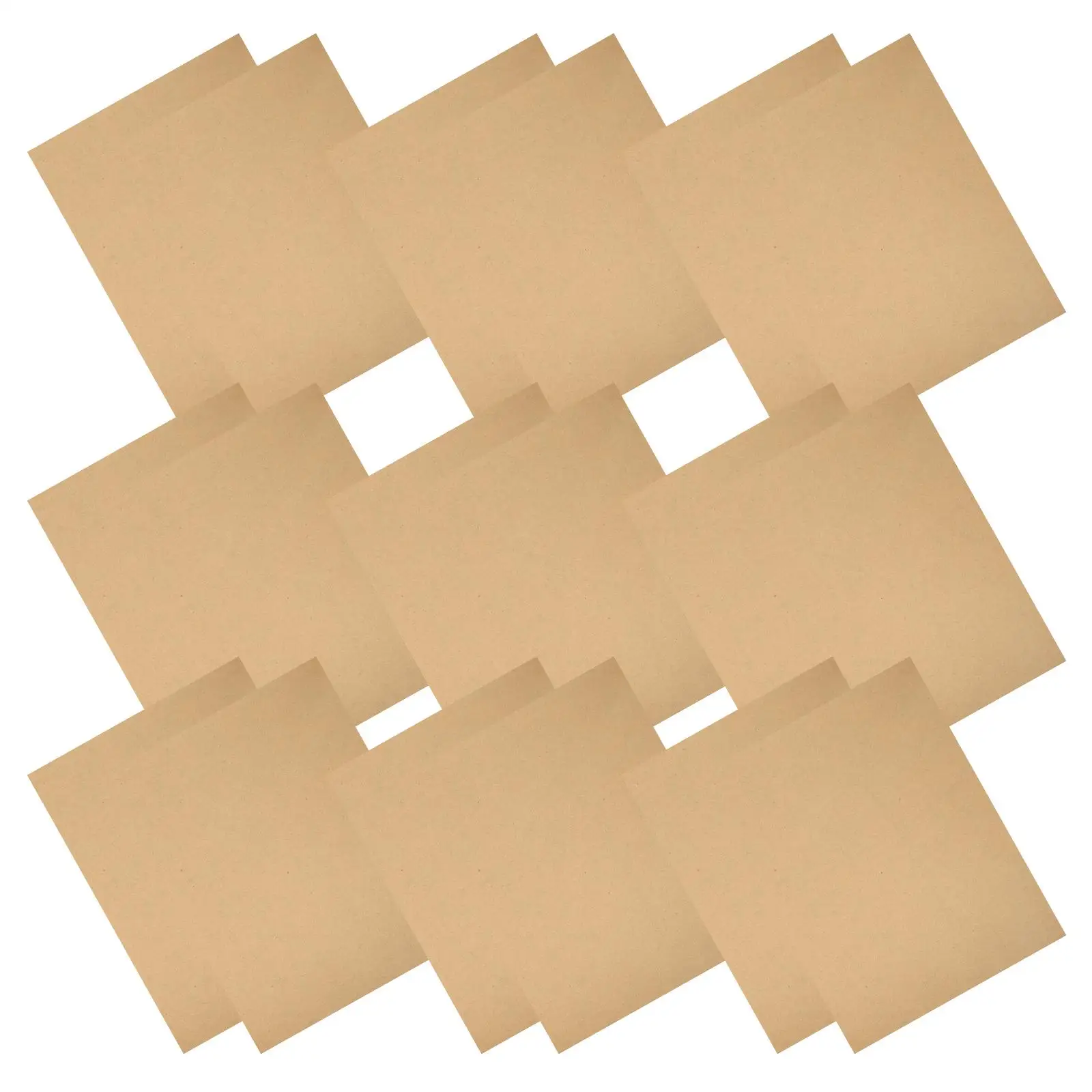 

15 Sheets Cardboard Paper 4 Line Writing Blind School Supplies Blank Alphabet Practice Notebook Stationery