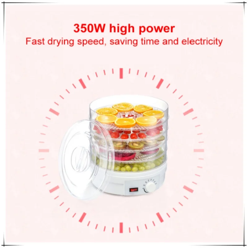 Frutta e verdura macchina per frutta secca Piccoli alimenti per la casa essiccatore per tè alla frutta cibo per animali carne germogli di bambù disidratazione a secco