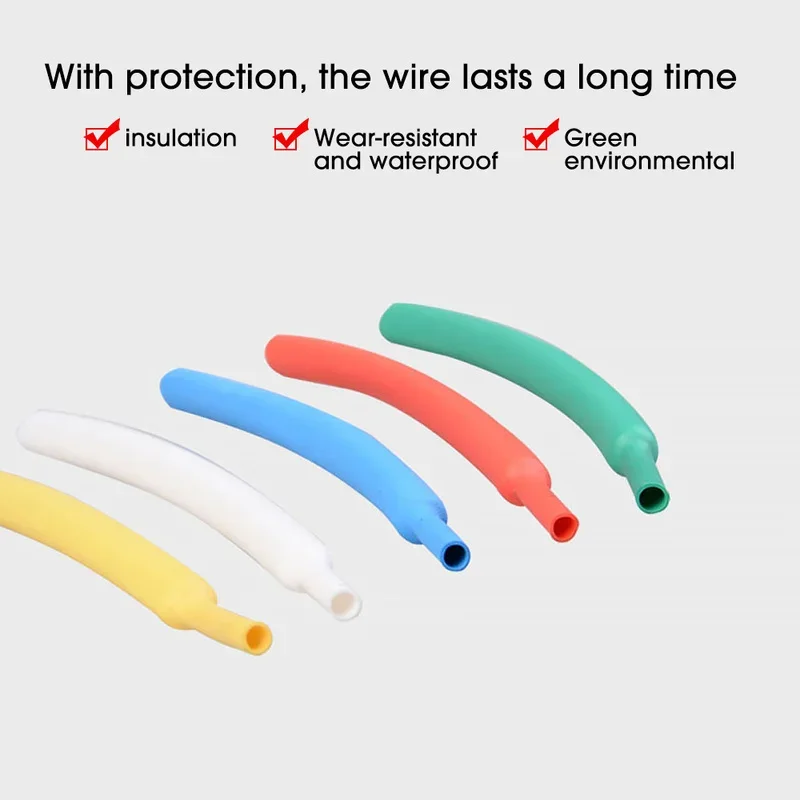 3 rolki kabel Protector rura termokurczliwa rękaw dla IPhone dla Huawei dla Samsung dla Xiaomi kabel Usb drutu organizator Winder