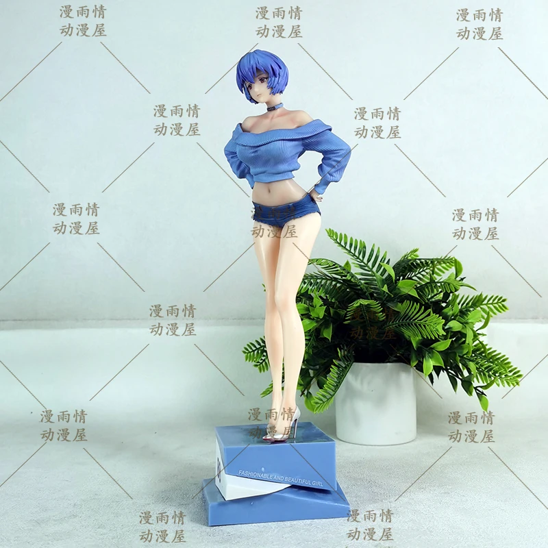 Ayanami Rei الشكل مثير الفتيات الشكل تمثال أنيمي المحيط نموذج تمثال دمية جمع مكتب الديكور اللعب هدايا عيد الميلاد #5