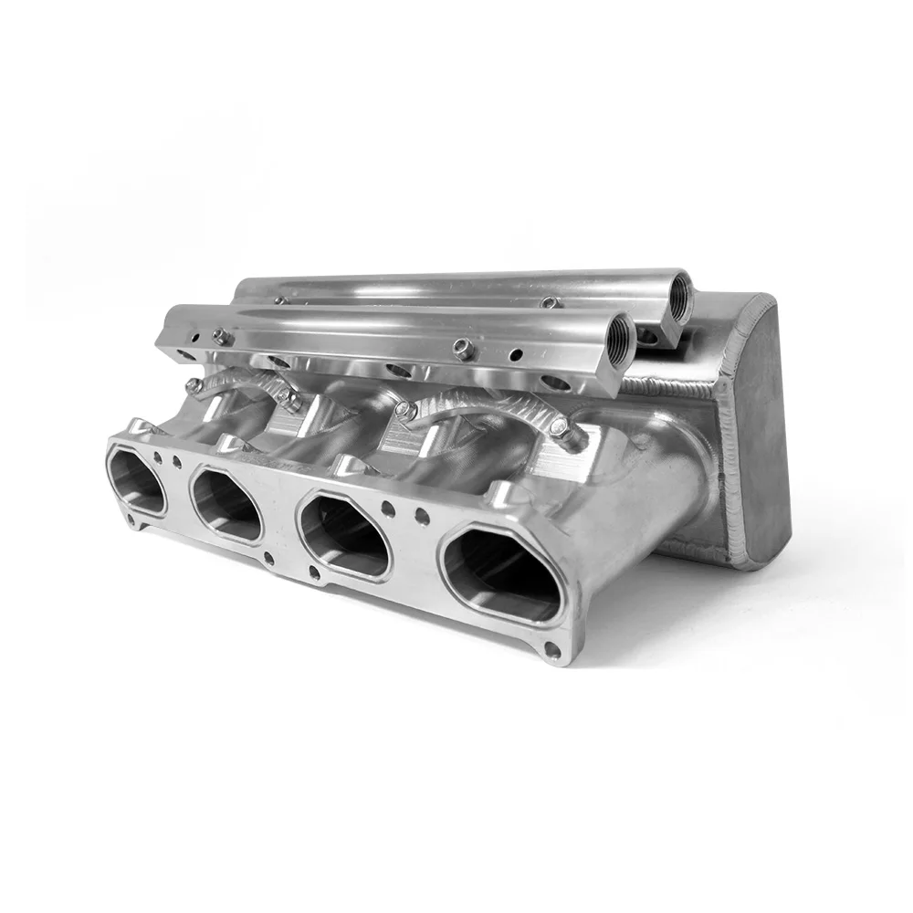 CNC Machining Parts Billet SR20VE Race Intake Manifold Assembly For 12 Injectors OEM Block Auto Spare Parts Parts Machinery
