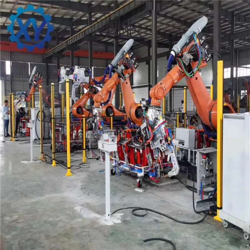 Servo Spot Welding  Automatic C / X Type for Robotic Resistance Spot Welder Parts Controller and MFDC Weld Gun