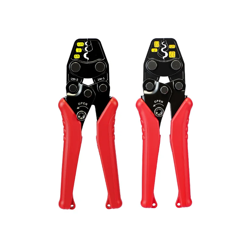 Multi functional ratchet crimping tool model for cold pressing special pliers for insulated and non insulated terminals image 2