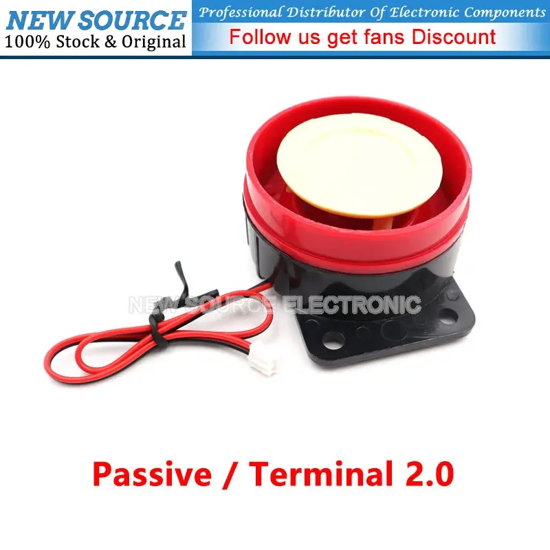 SFB-55 하이 데시벨 DC6-220V 알람 스피커 사운더, 아두이노 Diy Electro용 액티브 패시브 부저, 12V, 24V, 220V, 380V
