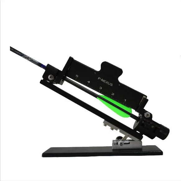 DECUT Archery Arrow Fletching Jig Adjustable Stick Tool Glue Arrow Feather Fit 1.75