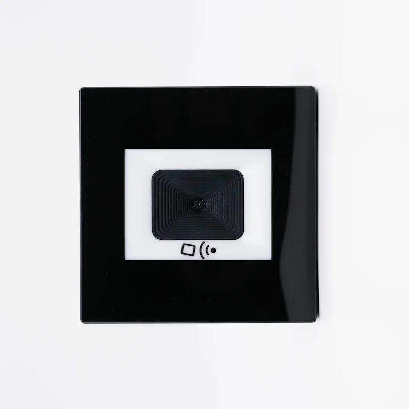 

Wall Mount Entrance Access Control 1D 2D QR Barcode Scanner With Mifare Felica Card
