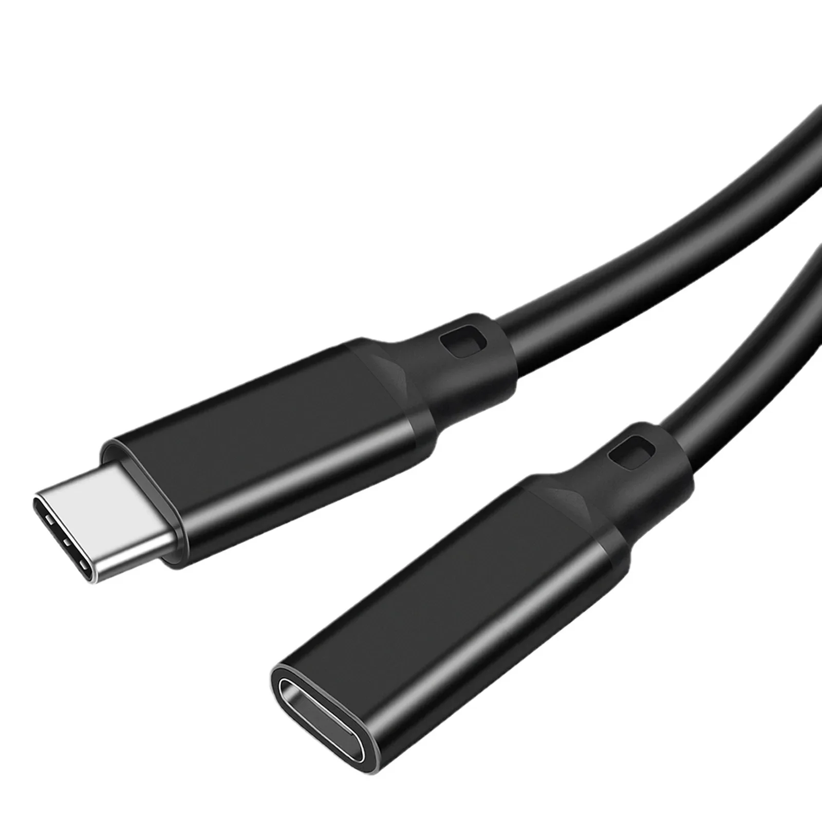 Cable de extensión tipo C con conversión de 20 Gbps a cable de datos USB 3,2, línea de disco duro de extensión de pantalla de proyección 4K