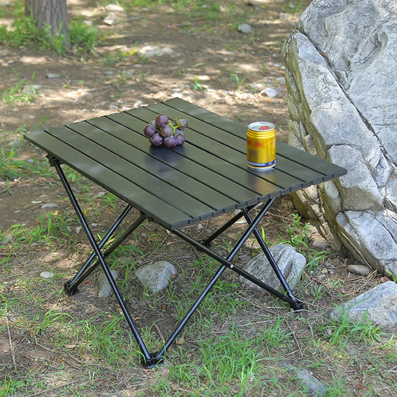 Folding Camping Table Outdoor Portable Durable Garden Picnic Barbecue Fishing Table Furniture Folding Aluminum Table