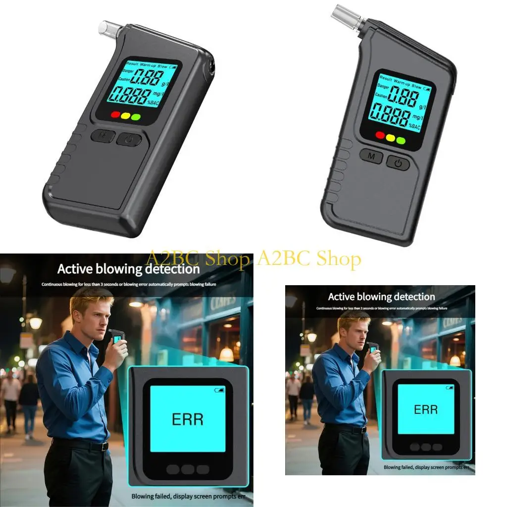 

A2BC Breathalyzer Alcohols Breath Tester HighAccuracy Handhelds Alcohols Analyzers