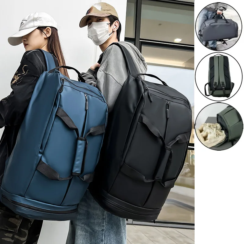 

Gym Bag Yoga Fitness Duffel Backpack for Men Women Sport Bags with Shoes Pack Outdoor Camping Rucksack Travel Luggage Handbag
