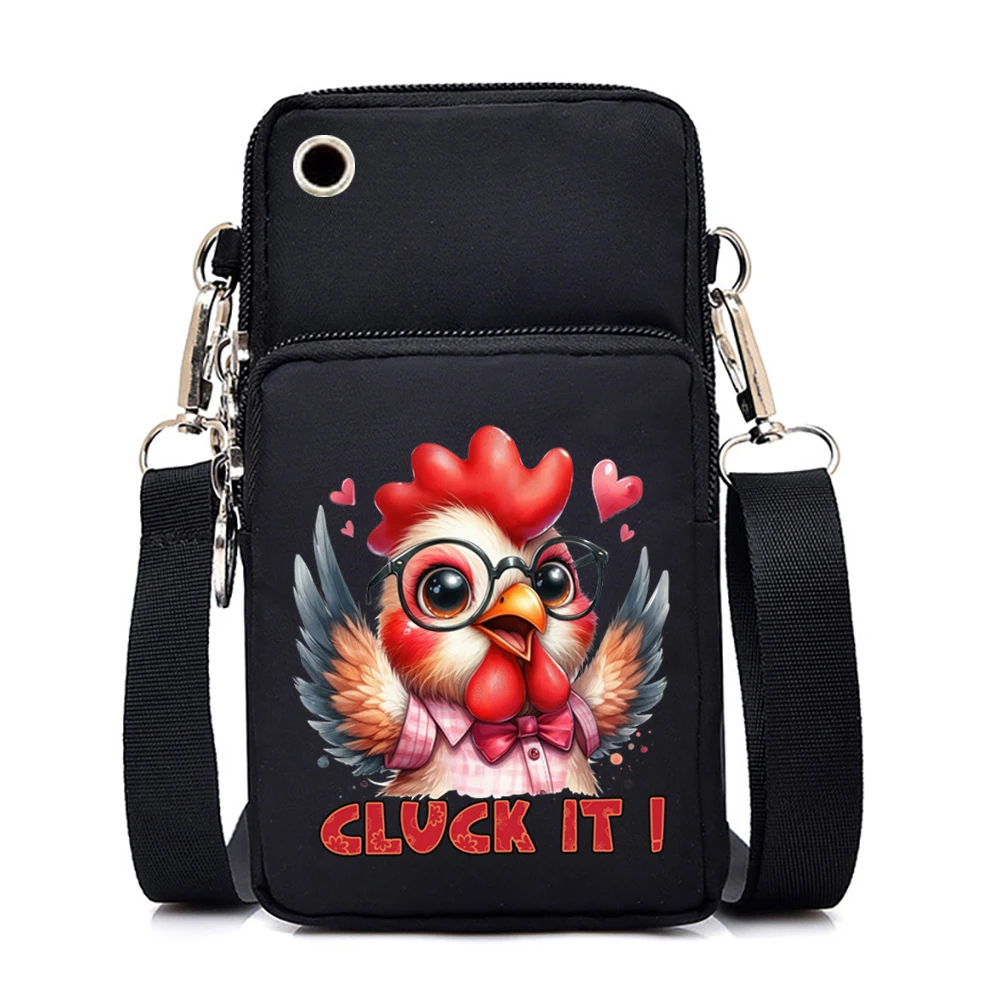 Small Shoulder Bags Cute Owl Cat Rat and Sloth Women Mobile Phone Bag Cartoon Animal Lover Messenger Purse Handbag CrossBody Bag