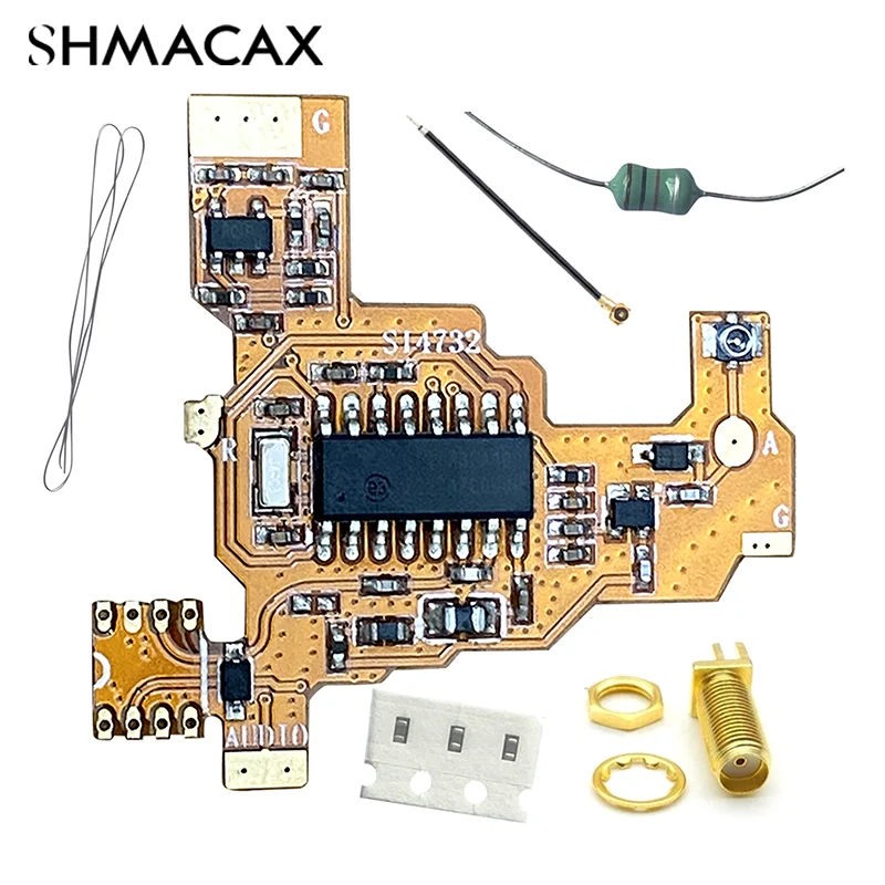 Quansheng UV-K5 Accessorie 용 Uvk5/k6 PLUS FPC 버전 용 새로운 SI4732 칩 및 수정 발진기 구성 요소 수정 모듈