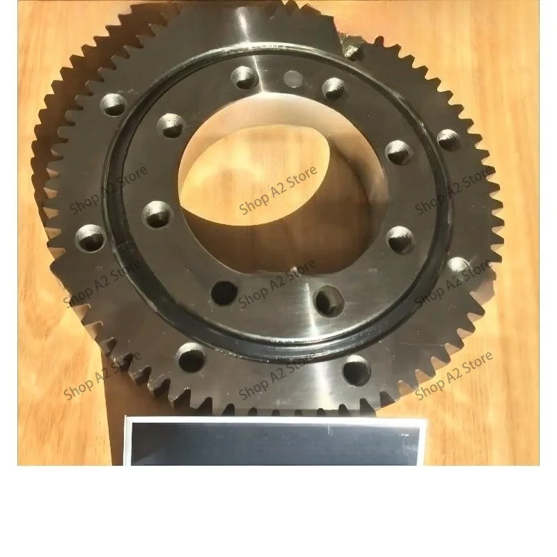 External Gear Ball Slewing Ring Bearing, Single Row Four Point Contact Ball Turntable Bearing