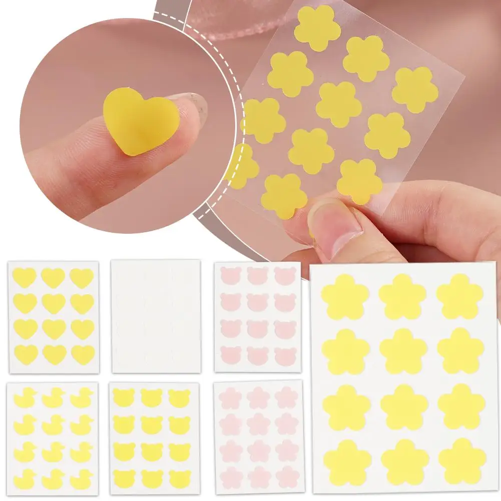 Cute Pimple Patch Stickers Dazzling Colorful Face Care Acne Removal Concealer Face Spot Skin Care Sticker Beauty Makeup Tool