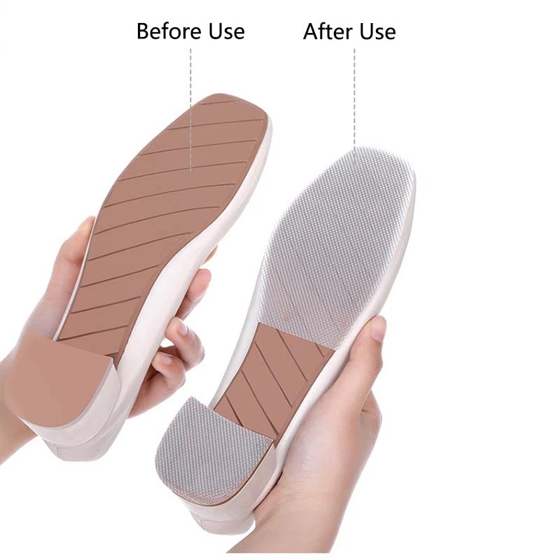 Shoe Sole Protector Rubber Sheet Self Adhesive Women Self-adhesive Insole for Women Shoes Repair Anti Slip Replacement Cover Pad