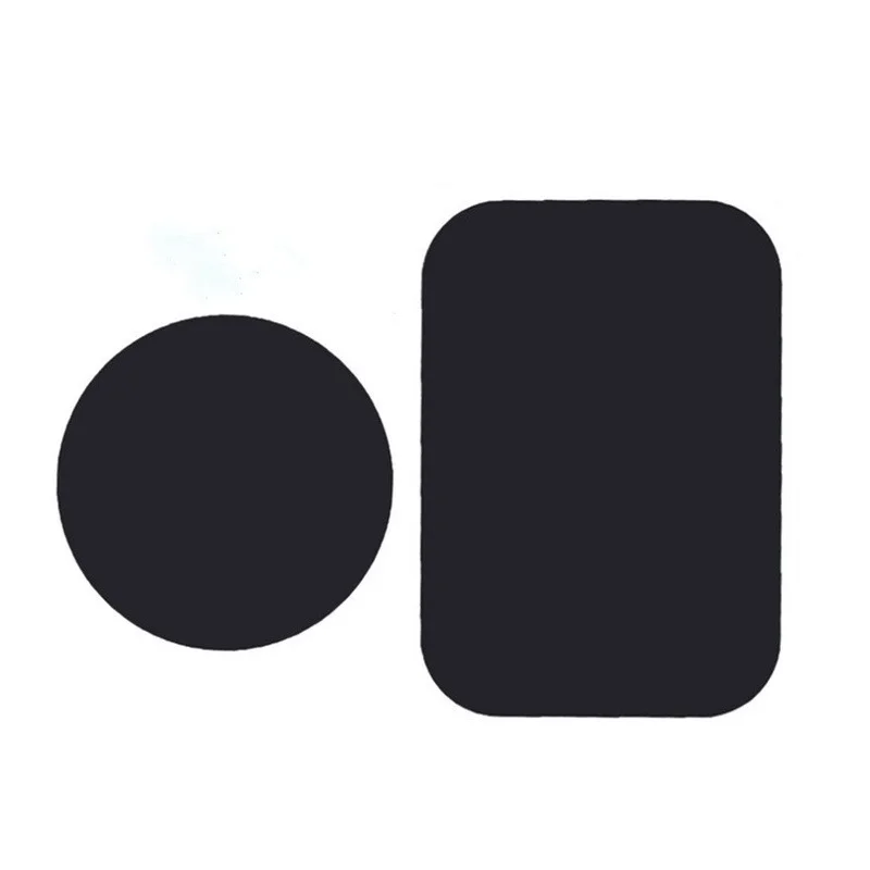 5Pcs Metal Plate Disk for Magnet Car Phone Holder Round Iron Sheet Stickers Car Magnetic Phone Stand Mount Accessories