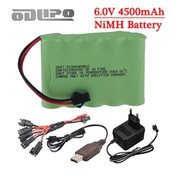 6v 4500mAh NiMH AA Battery For Rc toys Cars Tanks Robots Gun Upgraded 3000mah Batteries Pack For Rc Boat 6V Rechargeable Battery
