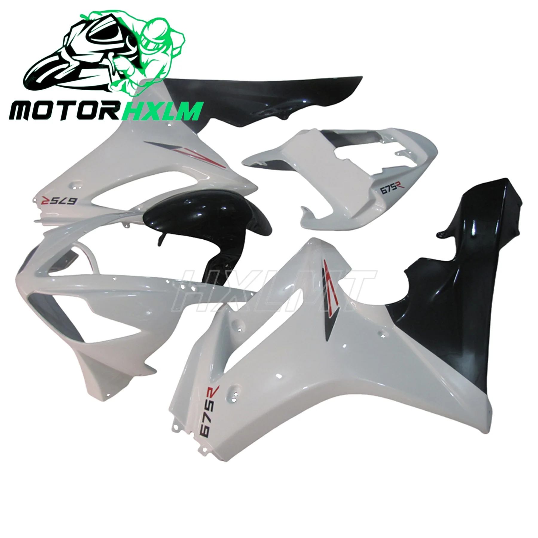 

For Triumph Daytona 675 675R 2009-2012 Plastic Kit Injection Molded Motorcycle Fairing Kit Body Kit Accessories