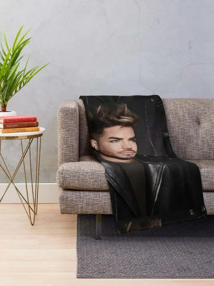 Smokin hot Adam Lambert Throw Blanket Soft Beds Sofas Blankets