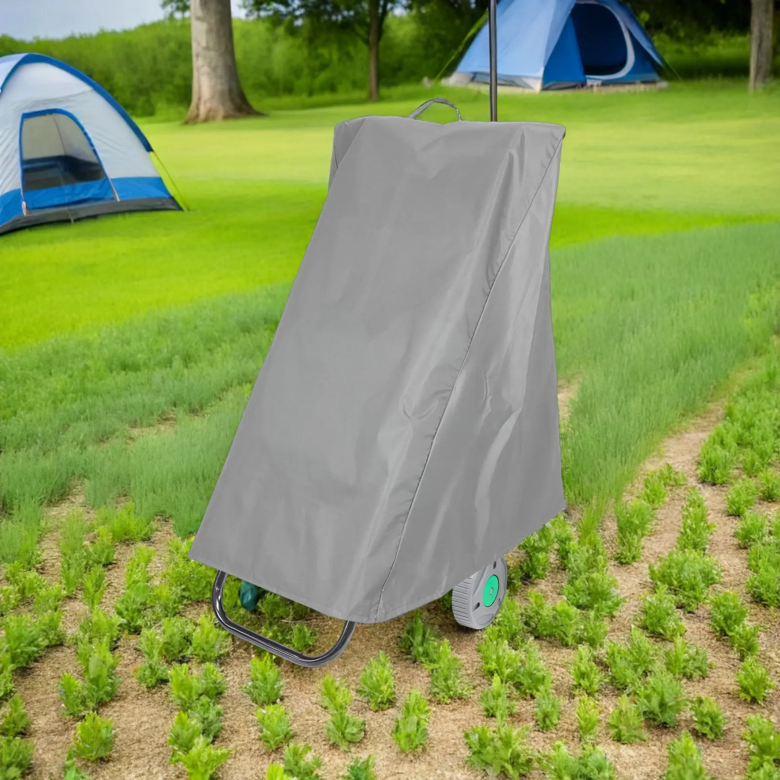Garden Hose Reel Cover Outdoor Portable Waterproof Oxford Cloth Protective Cover Drawstring Universal Fit Weatherproof Hose Reel