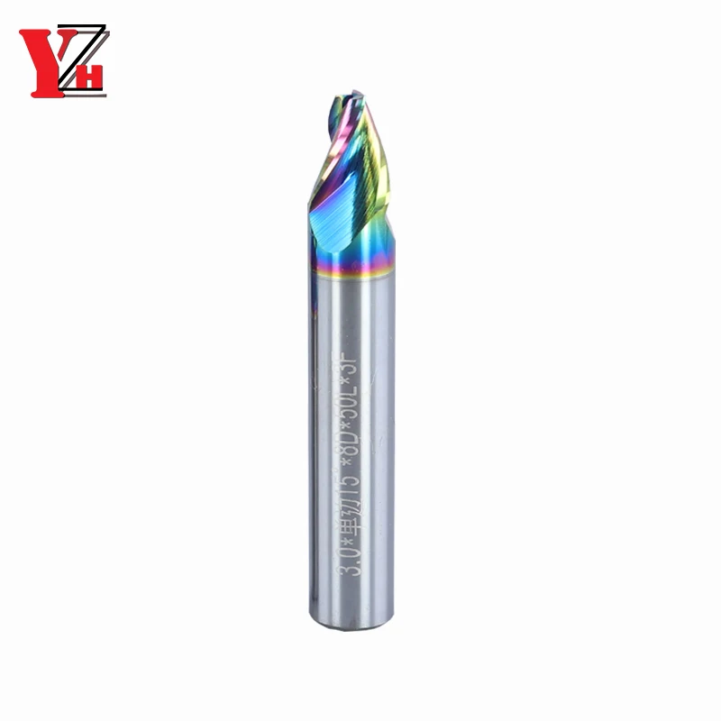 

Customized Carbide Taper End Mill Angular Oblique CNC For Aluminum