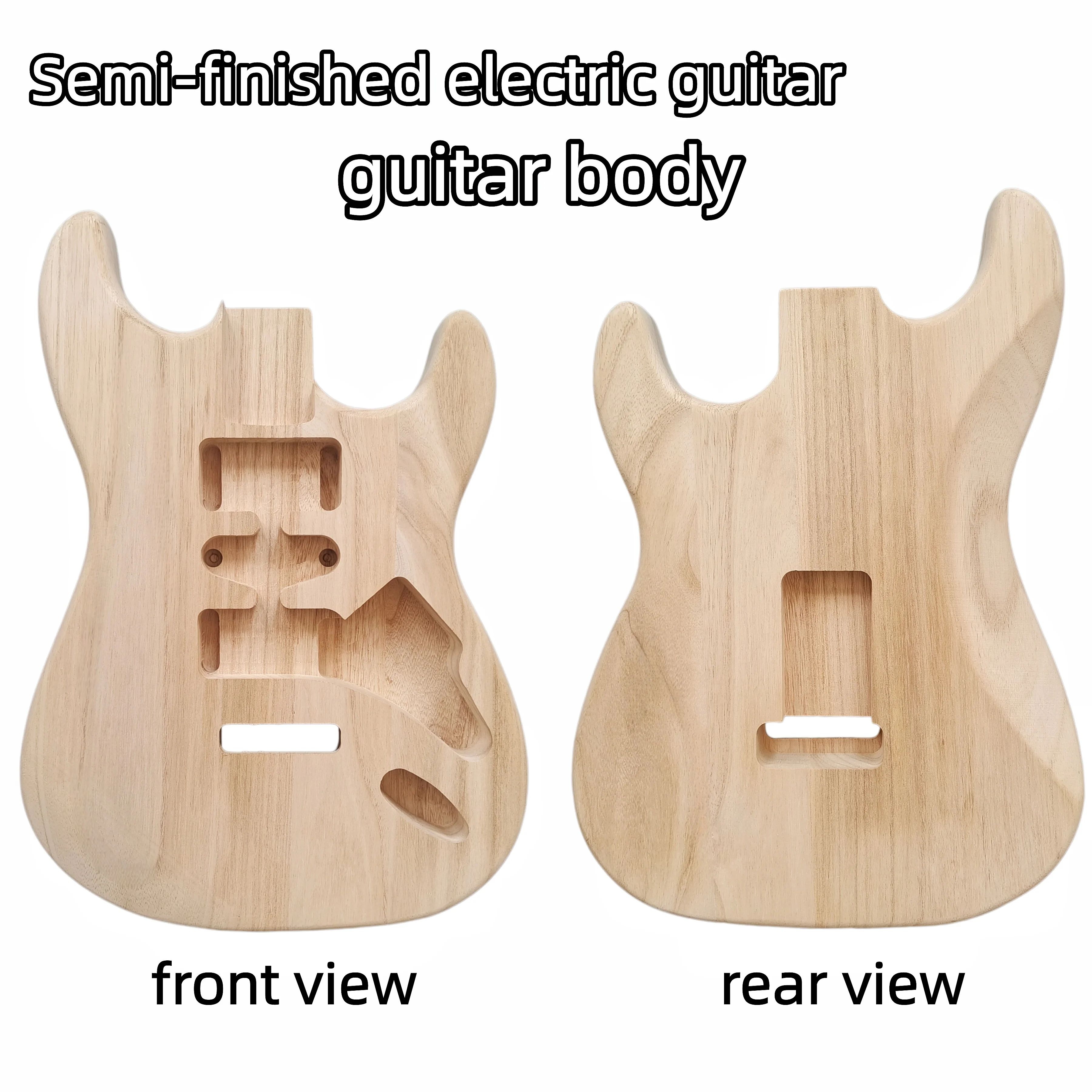 

Корпус электрогитары премиум-класса модели ST, полуфабрикат электрогитары, корпус электрогитары, подходит для самостоятельной сборки (DIY)