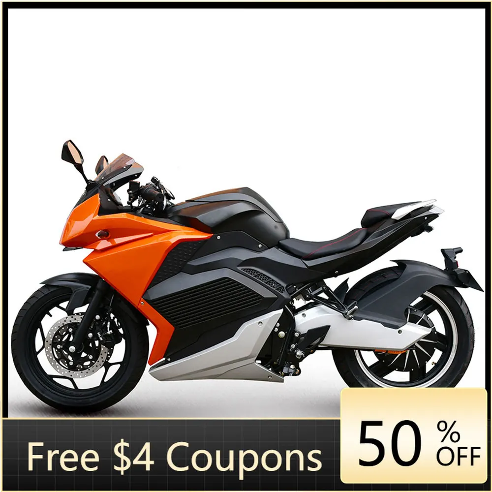 WB  2000W 3000W 10000W Electric Motorcycle 100km Range Adult Electric Bike Scooter High Speed Off-Road Motorcycle