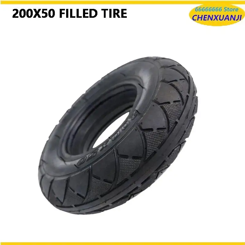 

Little Dolphin 200 50 Solid Tire for 8-Inch Electric Scooters Super Wear Resistant Filling Type