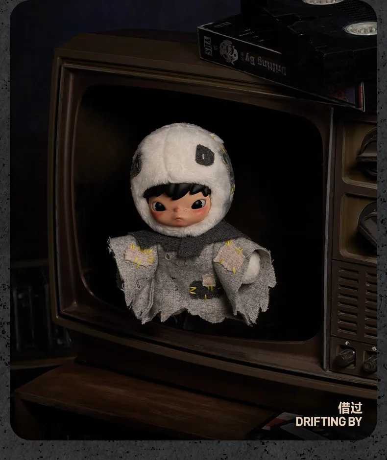 2026 Neue POP MART Hirono After Dark Serie Blindbox Plüschpuppen Anhänger Mystery Sammlerstück Überraschungs-Schreibtischspielzeug Geburtstagsgeschenk – Detail 12