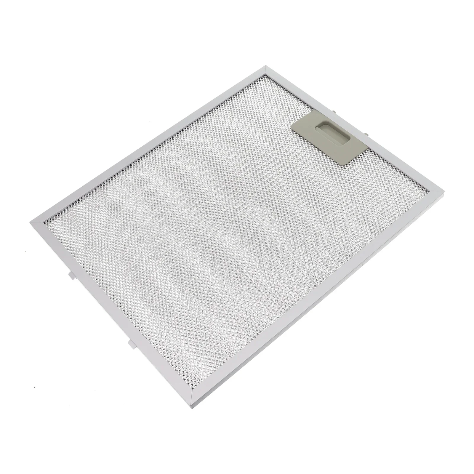 Sturdy Oil Baffle for Range Hood Vents  Stainless Steel Construction  Silver Color  Replaceable Filter for Clean and Fresh Air 7