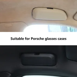 Car Glasses Case For Porsche Cayenne Paramela 971 MACAN Glasses Box Storage