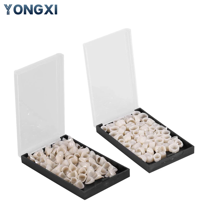 YONGXI Dental Materials Dentistry Porcelain Upper Teeth Film for Temporary Crown 50 Realistic Dentists GoodsTools