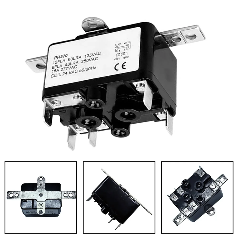 Fan Control Relay For HVAC Systems Relay HVAC Control Relay 24V AC Fan Relay SPST-NC for contact Fan Control Applications