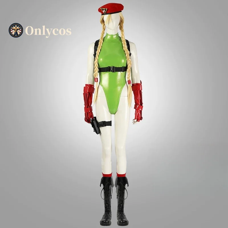 كامي وايت S تأثيري ستريت فايتر 5 زي جلدية اللاتكس بذلة تريت فايتر 5 كوس لعبة أنيمي هالوين لعب دور الملابس