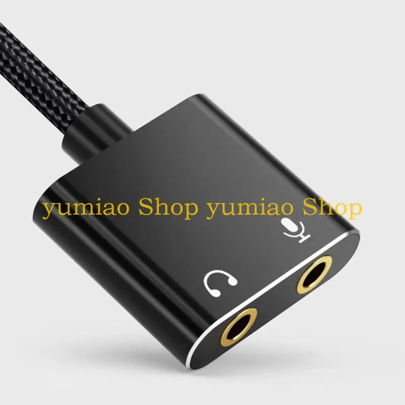 587B Quality USB Audios Adapter USB Sound Card with 3.5mm Port for PC CX2688 Chip