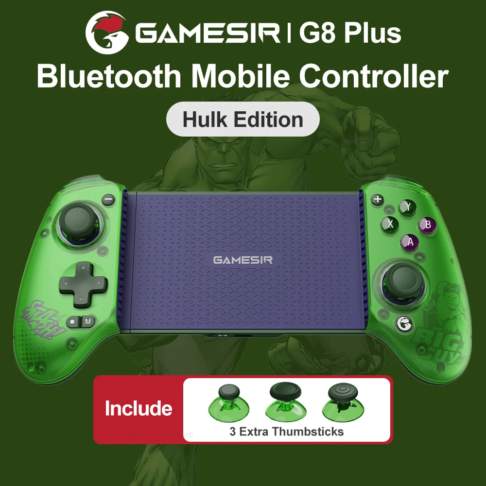 GameSir G8 Plus Gamepad for Nintendo Switch 2/1 Steam PC Phone Controller iOS Android Hall Effect Joysticks and Analog Triggers image 3
