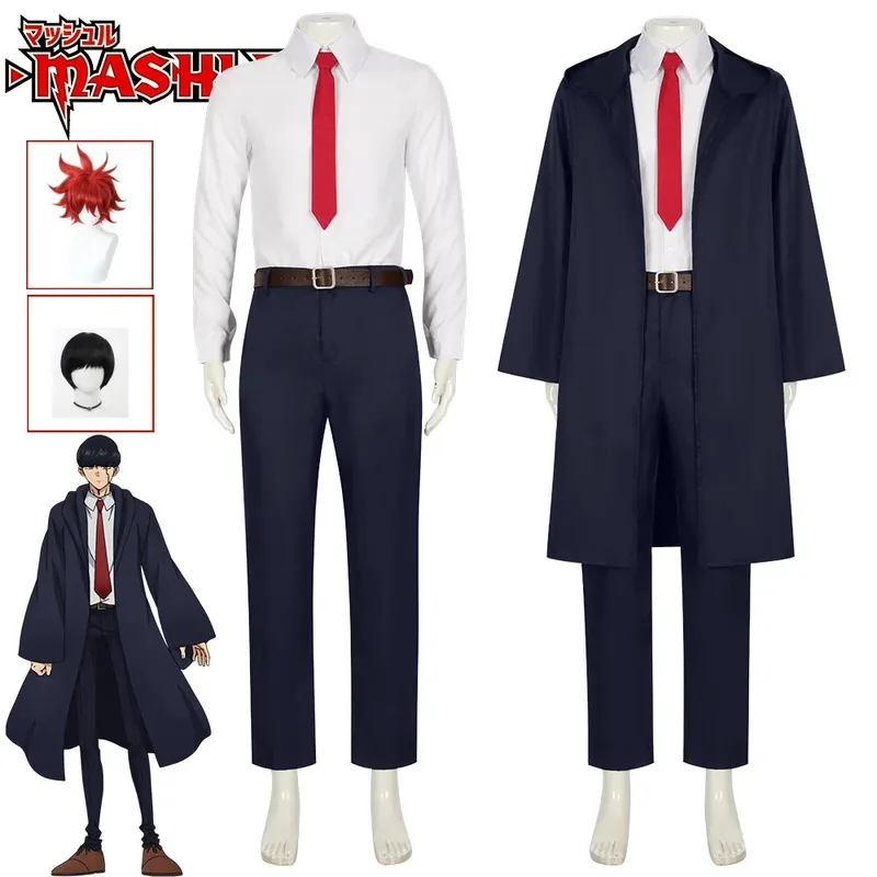 

Anime Mashle Cosplay Mashle Magic and Muscles Mashle Dot Barrett Cosplay Costumes Wig School Uniforms Halloween Adult Men Outfit
