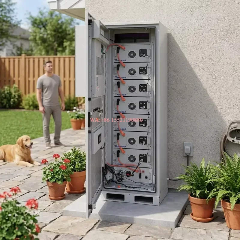 WMWMNU for IP55 Air Cooling 358.4V 112kWh High Voltage Energy Storage Cabinet 50kW Commercial C I BESS with LiFePO4 Battery