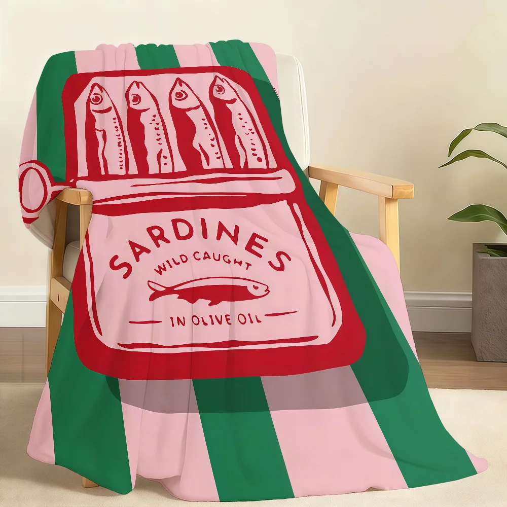 Colorful Retro Herringbone Pattern Blanket Soft Throw Blanket for Home Bedroom Bed Sofa Picnic Travel Office Cover Blanket Gift